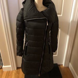 Tahari pant length down filled winter coat